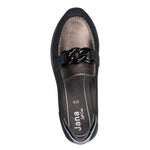 Jana Classic Loafer Black Pewter