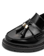 Jana Classic Toggle Loafer Black