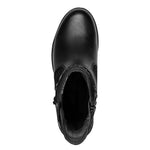 Jana Comfort Ankle Boot Buckle Black