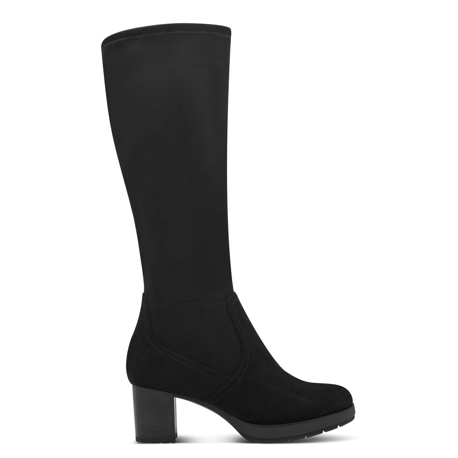 Jana Knee High Boot Black