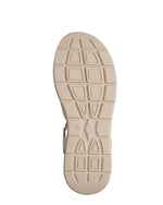 Jana Leather Strappy Summer Sandal Champange