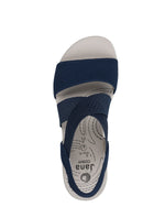Jana Elasticated Strappy Sandal Navy