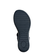 Jana Elasticated Strappy Sandal Navy