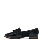 Jana Classic Toggle Loafer Black