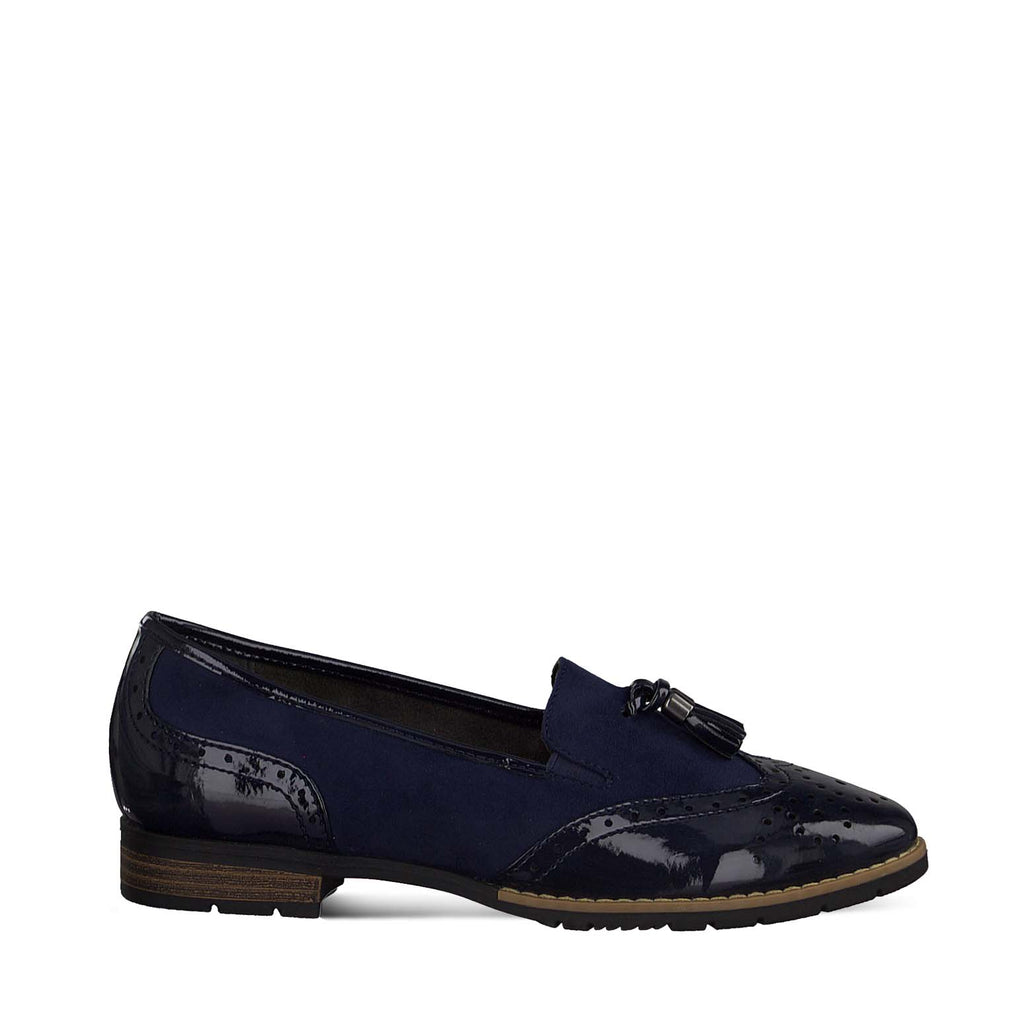 Jana Classic Toggle Loafer Navy