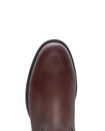 Gabor Leather Knee High Boot Saddle
