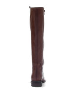 Gabor Leather Knee High Boot Saddle