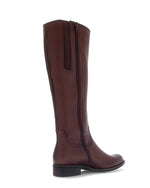 Gabor Leather Knee High Boot Saddle