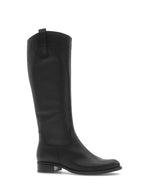 Gabor Leather Knee High Boot Black