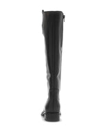 Gabor Leather Knee High Boot Black