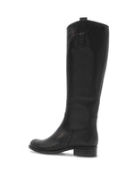 Gabor Leather Knee High Boot Black