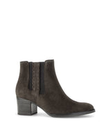 Gabor Western Suede Ankle Boot Mocca
