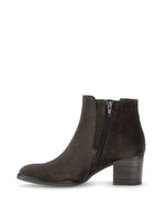 Gabor Western Suede Ankle Boot Mocca
