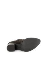 Gabor Western Suede Ankle Boot Mocca