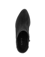 Gabor Western Suede Ankle Boot Black