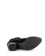 Gabor Western Suede Ankle Boot Black