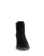 Gabor Western Suede Ankle Boot Black