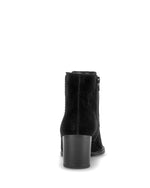 Gabor Western Suede Ankle Boot Black