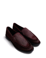 Gioseppo Classic Leather Loafer Deep Red