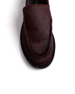 Gioseppo Classic Leather Loafer Deep Red