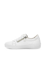 Gabor Classic Leather Trainer White