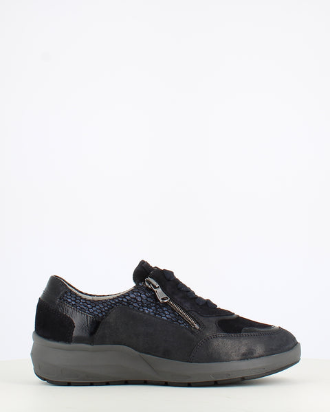 Waldaufer Tonia Comfort Trainer Navy Mix