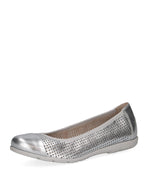 Caprice Classic Weave Pump Silver