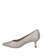 Caprice Classic Kitten Heel Court Off White Pearl