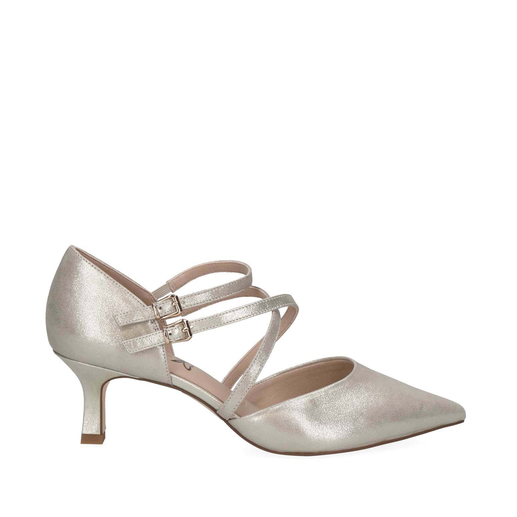 Caprice Strappy Occasion Shoe Champagne