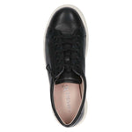 Caprice Flatform Laced Trainer Black