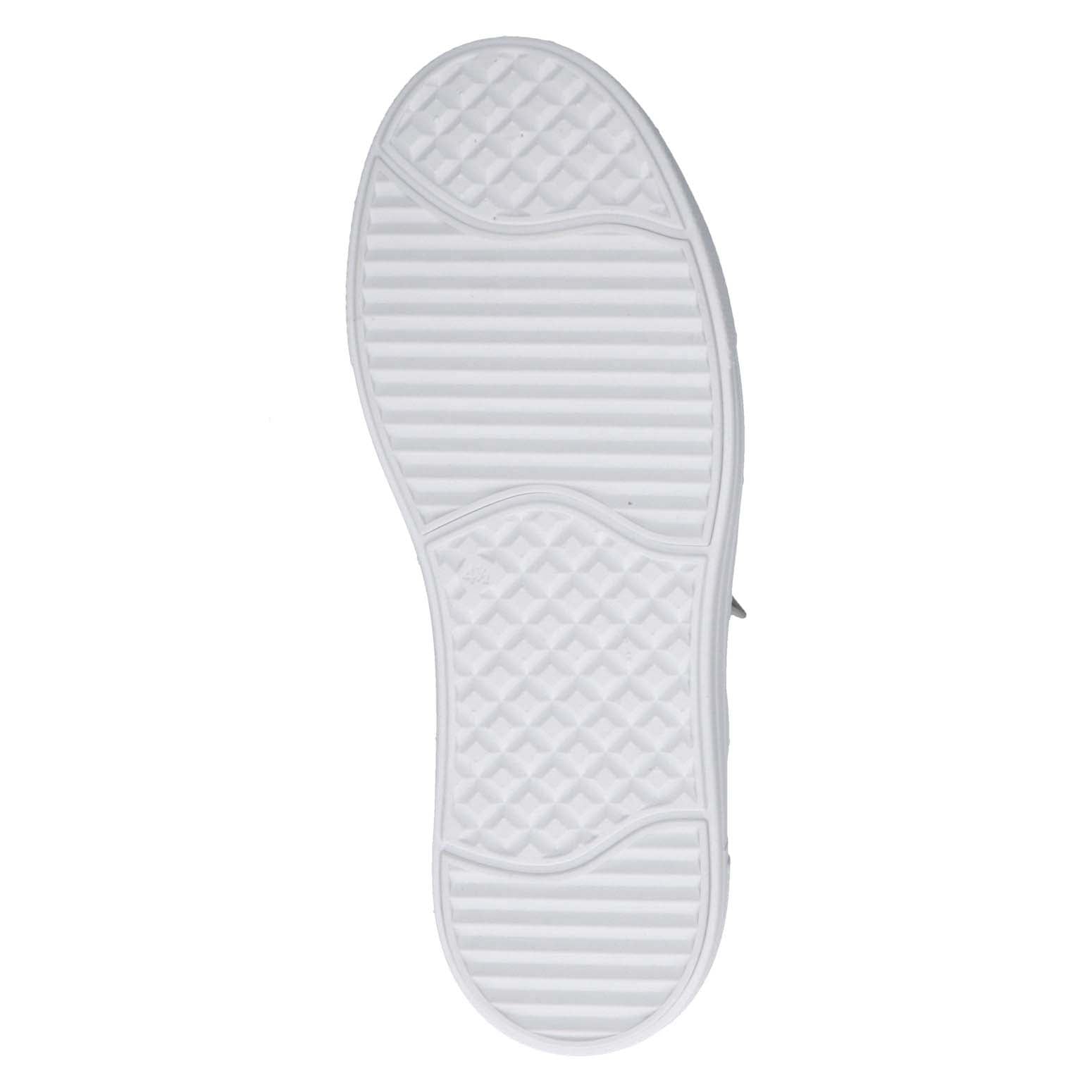 Caprice Flatform Laced Trainer White