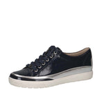 Caprice Classic Patent Sneaker Ocean Comb