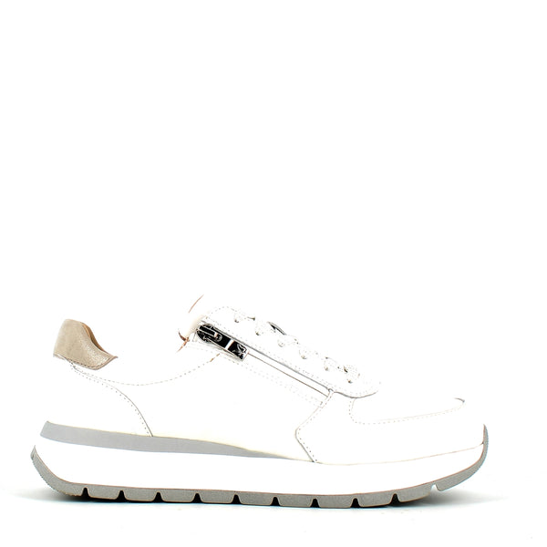 Caprice Classic Zip Sneaker White Comb