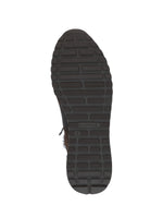 Caprice Casual Laced Trainer Brown Comb