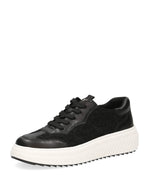 Caprice Platform Comfort Trainer Black