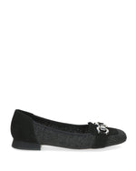Caprice Classic Low Court Buckle Black