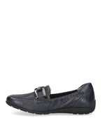 Caprice Classic Buckle Loafer Navy Deer