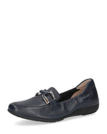 Caprice Classic Buckle Loafer Navy Deer