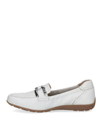 Caprice Classic Buckle Loafer White Deer