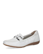 Caprice Classic Buckle Loafer White Deer
