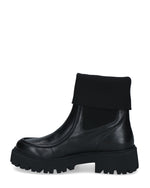 Caprice Chunky Sock Chelsea Boot Black