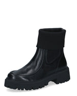 Caprice Chunky Sock Chelsea Boot Black