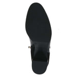 Caprice Classic Buckle Ankle Boot Black Comb