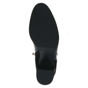 Caprice Classic Buckle Ankle Boot Black Comb