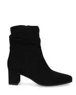 Caprice Stretch Slouch Ankle Boot Black