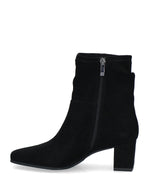 Caprice Stretch Slouch Ankle Boot Black