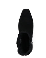 Caprice Stretch Slouch Ankle Boot Black