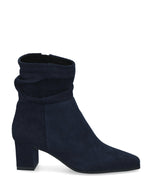 Caprice Stretch Slouch Ankle Boot Navy