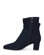Caprice Stretch Slouch Ankle Boot Navy