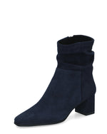 Caprice Stretch Slouch Ankle Boot Navy